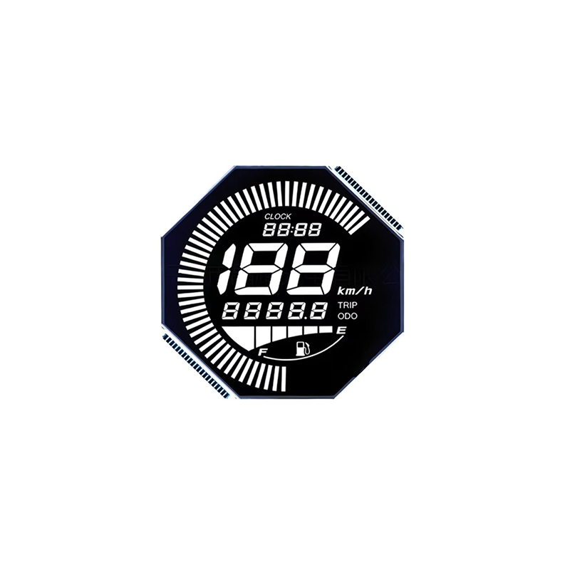 VA LCD Segment Displays – Cost-Effective, High Contrast, Wide Viewing Angle, Silk Printing/Printed Color Layer Solutions