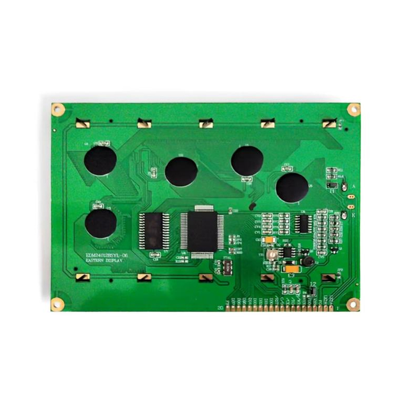 EDM240128-06，Dot matrix display，LED backlight LCD，Parallel LCD，COB LCD module