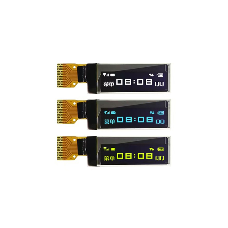 0.91 oled display resolution 128 x 32 I2C interface