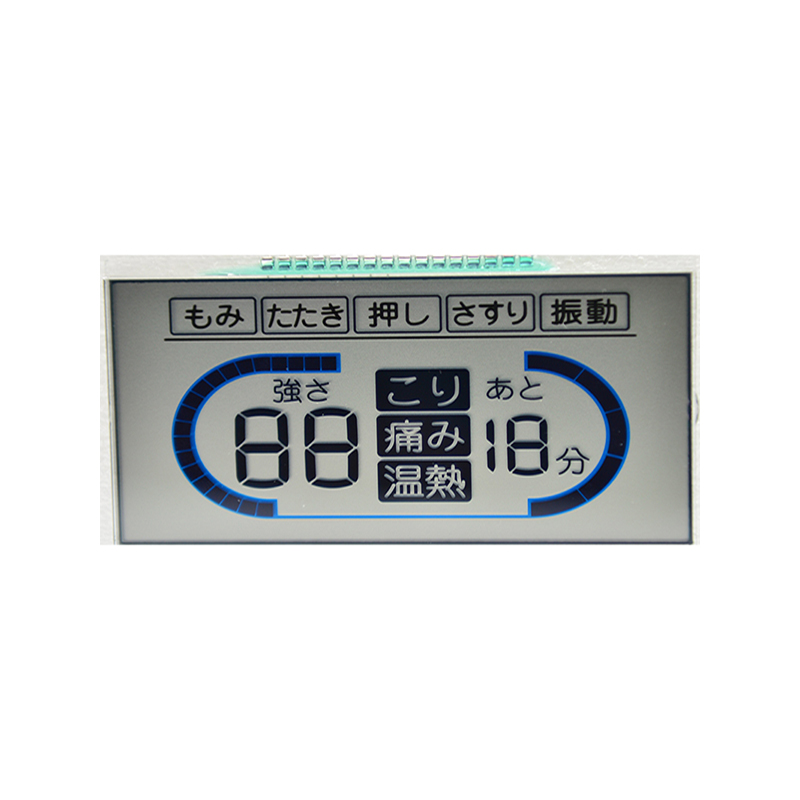 HTN LCD: Custom Segment Display / Wide Viewing Angle / Wide Temp Range / Low Power / Low Cost